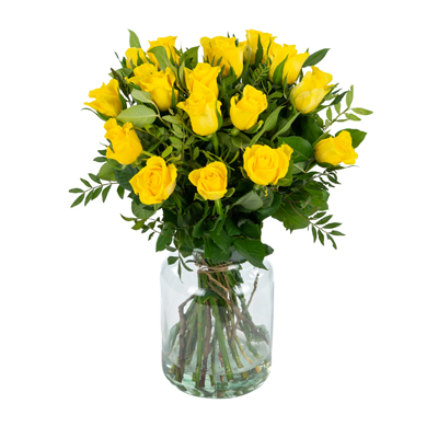Rozenboeket Moordrecht geel